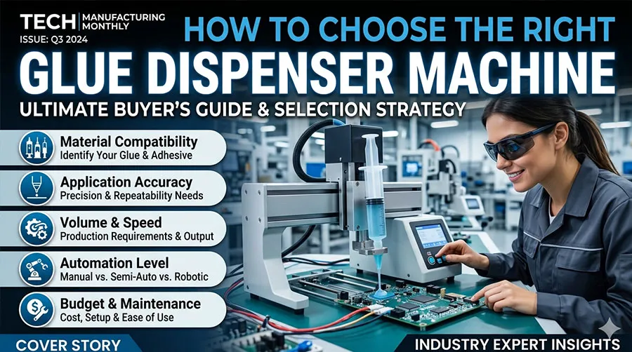 how to choose the right glue dispenser machine
